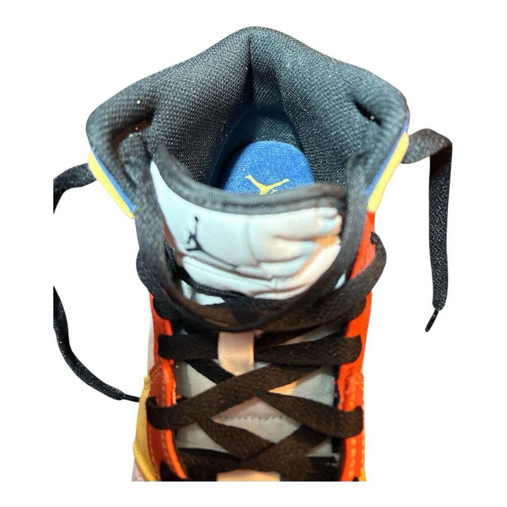 Nike Air Jordan Air Jordan 1 Mid SE GS Sneakers  DV1316-100 Size 7Y  Women’s 8.5 - Picture 12 of 16